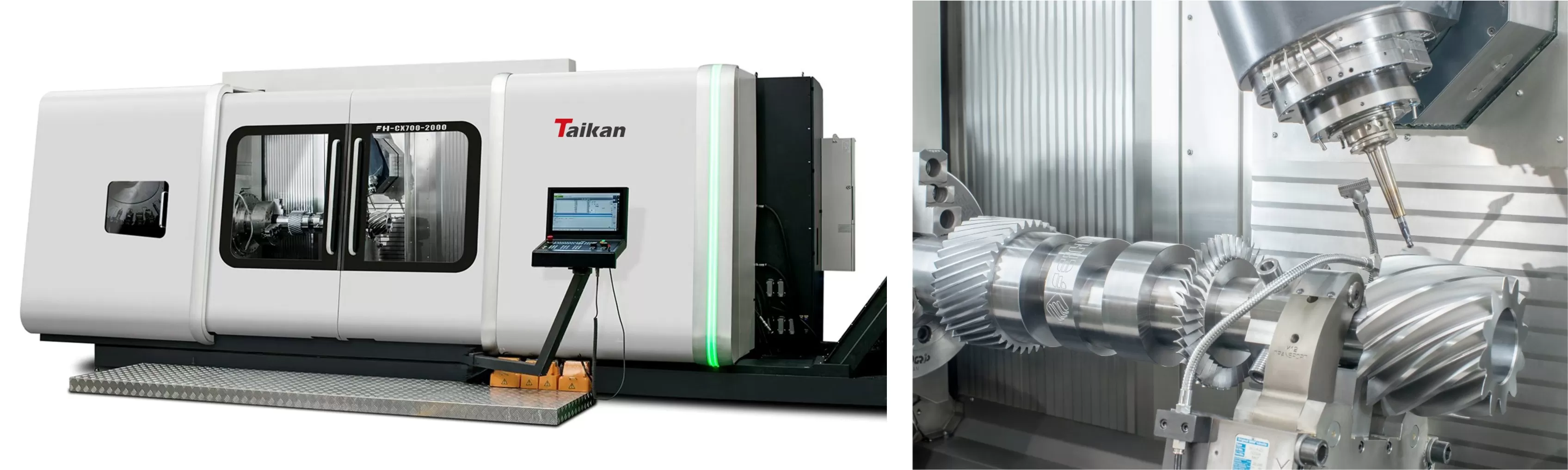 مركز CX700-2000 للخراطة والتفريز ذو 7 محاور و5 وصلات: