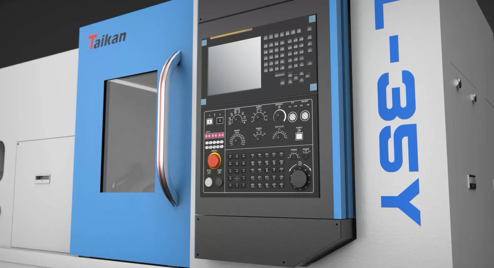 [معرض مصر مكتك] مخرطة أفقية CNC L-35Y للخراطة (الطحن): دقة، قوة وأداء للتصنيع المعقد