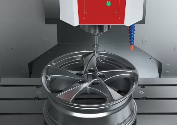 wheel hub machining