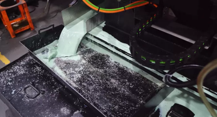 أعطال ناقل الرقائق في ماكينات CNC VMC